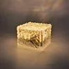 Solar Brick Lights Outdoor,  Landscape Path Lights, Solar Ground Lights  Party Outdoor Waterproof, Ice Rock Cube Lights 2