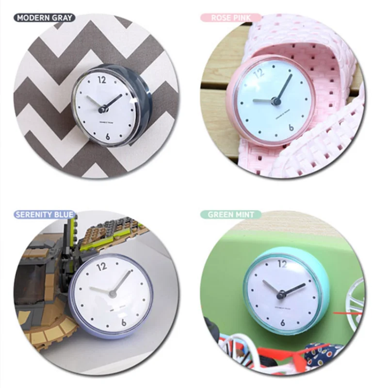 Bathroom/ kitchen clock with timer