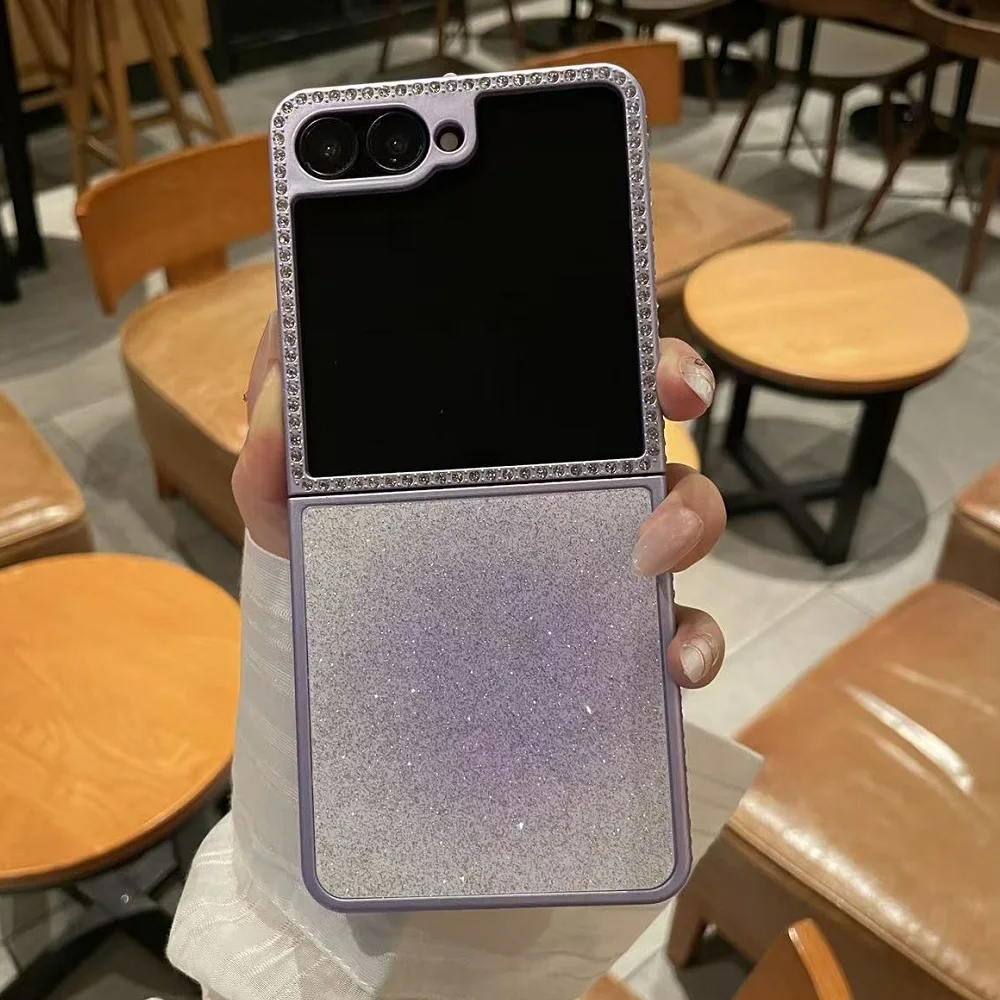Luxury Rhinestone Glitter Gradient Shockproof Phone Case Cover