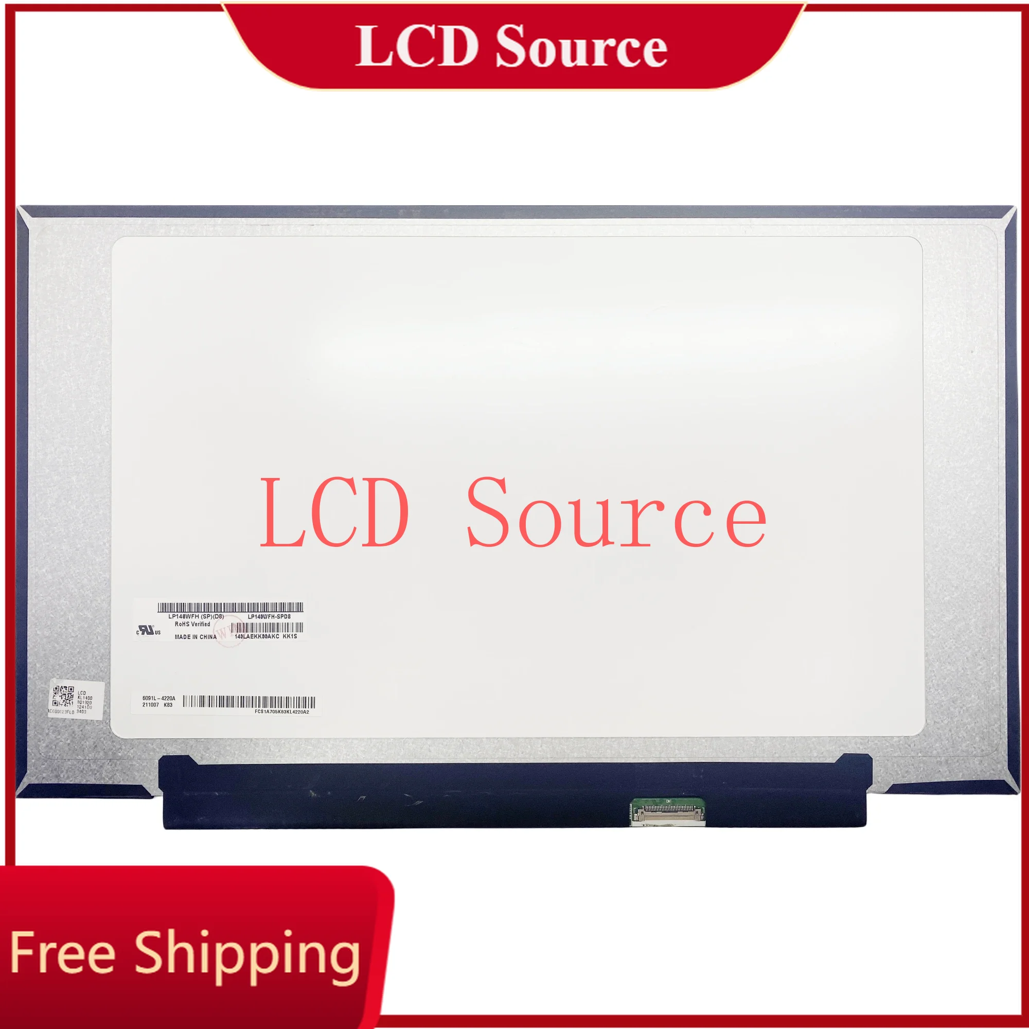 LP140WFH SPD8 14-дюймовая сменная панель дисплея ноутбука матрица 1920x108 0 IPS 30pins ЖК-экран