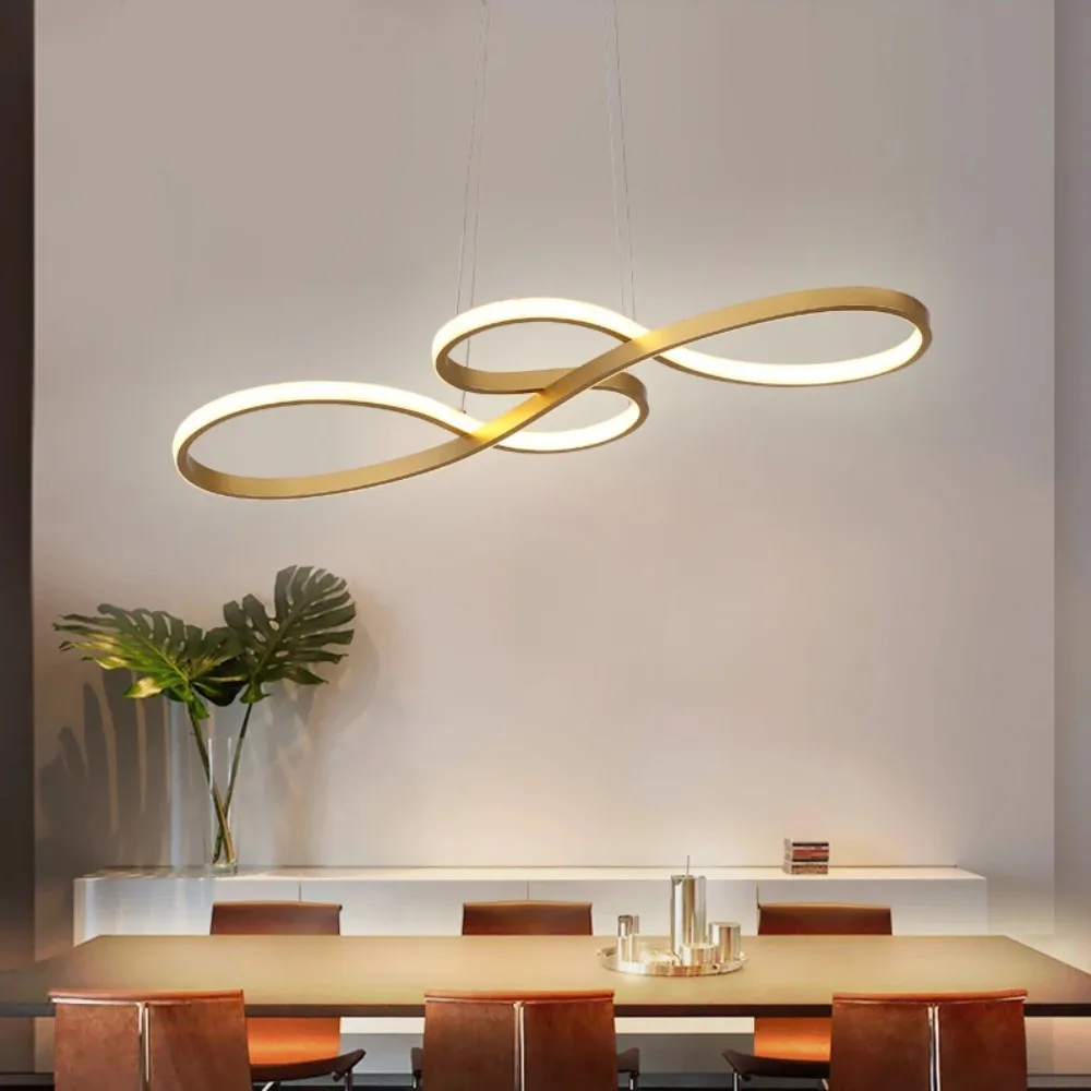 Moderne Nordische LED-Deckenleuchte Luxuriöse Heimdekoration Lampe für Küche Wohnzimmer Esszimmer Kinderzimmer Bar Minimalistischer Kronleuchter – Detail 7