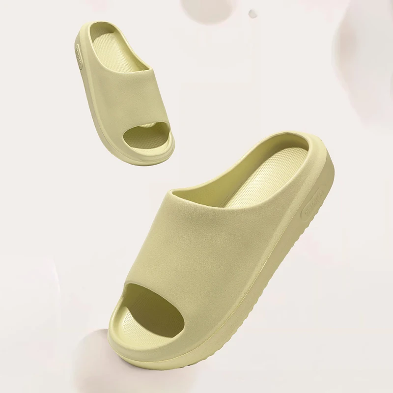 Summer Indoor Outdoor Thick Bottom Eva Slippers Women 2025 Thick Platform Beach Slides Woman Lightweight Non Slip Bathroom Shoes 6