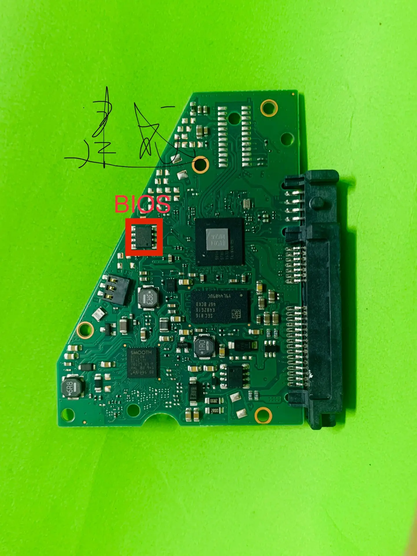Hdd 100862589 Rev A Seagate 3.5 Hard Disk Pcb 2588A D \ Recupero Dati