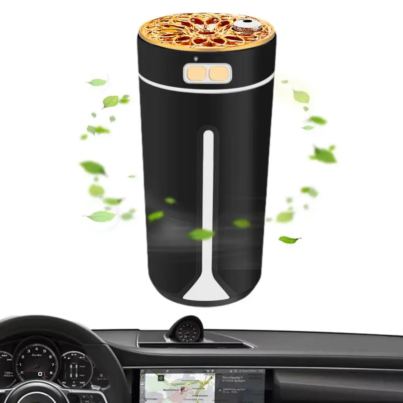 

Car Humidifier Rechargeable or USB Starry Sky Projection Humidifier Interior Ornament Air Freshener with Switchable Lights Decor
