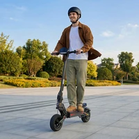 iScooter iF1 Electric Scooter 1200W E-Scooter 48V 10Ah Escooter 45KM High-Speed Support APP Aviation Grade Aluminum Alloy Foldable Scooter 8