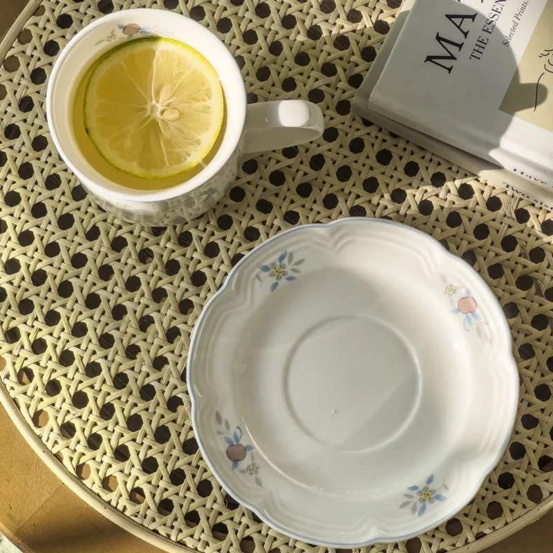 Ceramic Swan Coffee Cup and Saucer Set for Afternoon Tea