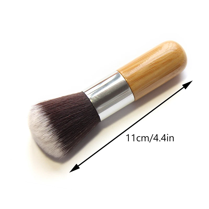 Pennelli per Trucco Professionali: Pennello Morbido per Fondotinta, Cipria, Correttore e Blush - Strumenti Cosmetici di Bellezza - immagine 6