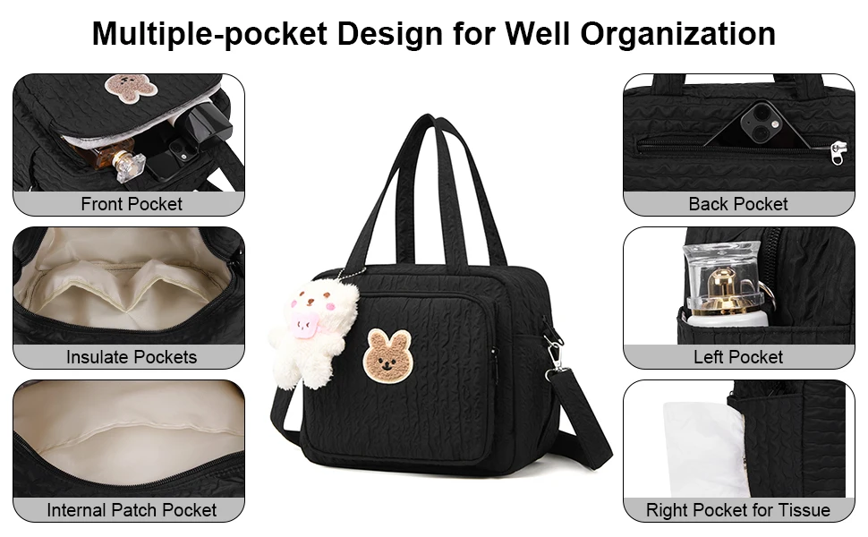 Baby Diaper Bag Tote