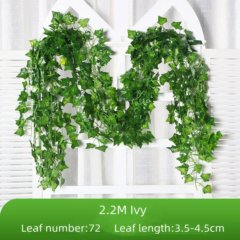 1pcs Artificial Hanging Plant Fake Vine Ivy Leaf Greenery Garland