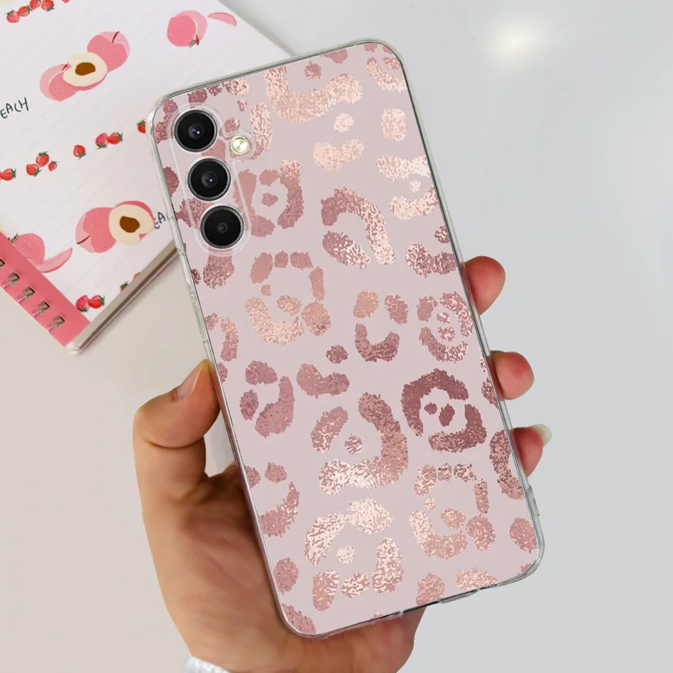Marble Butterfly Soft Silicon Phone Case for Samsung Galaxy A24 4G