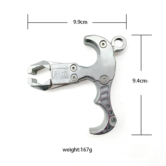 All-metal Material Slingshot Ammunition Releaser Fish Dart Release Ergonomic Design Convenient and Durable Quick Launch 2