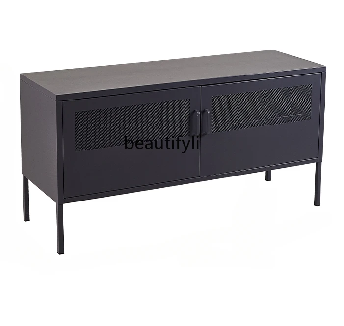 

Simple Home Living Room TV Cabinet Nordic Small Apartment Multi-Layer Locker Light Luxury Storage Cabinet