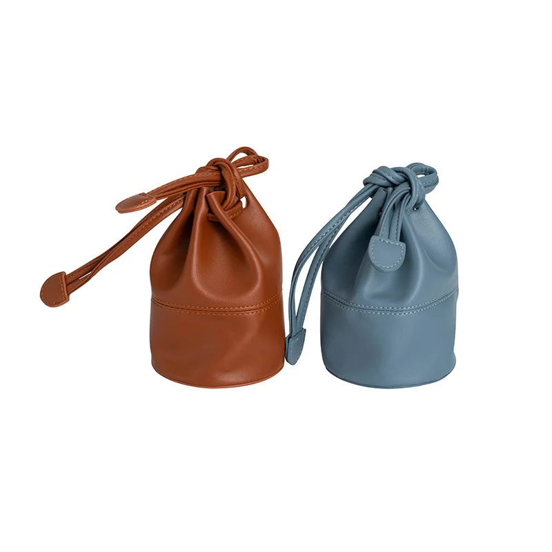 Leather Tea Set Travel Bag - Portable Storage Pouch for Gaiwan & Tea Cups, Minimalist Business Tea Accessories Organizer
