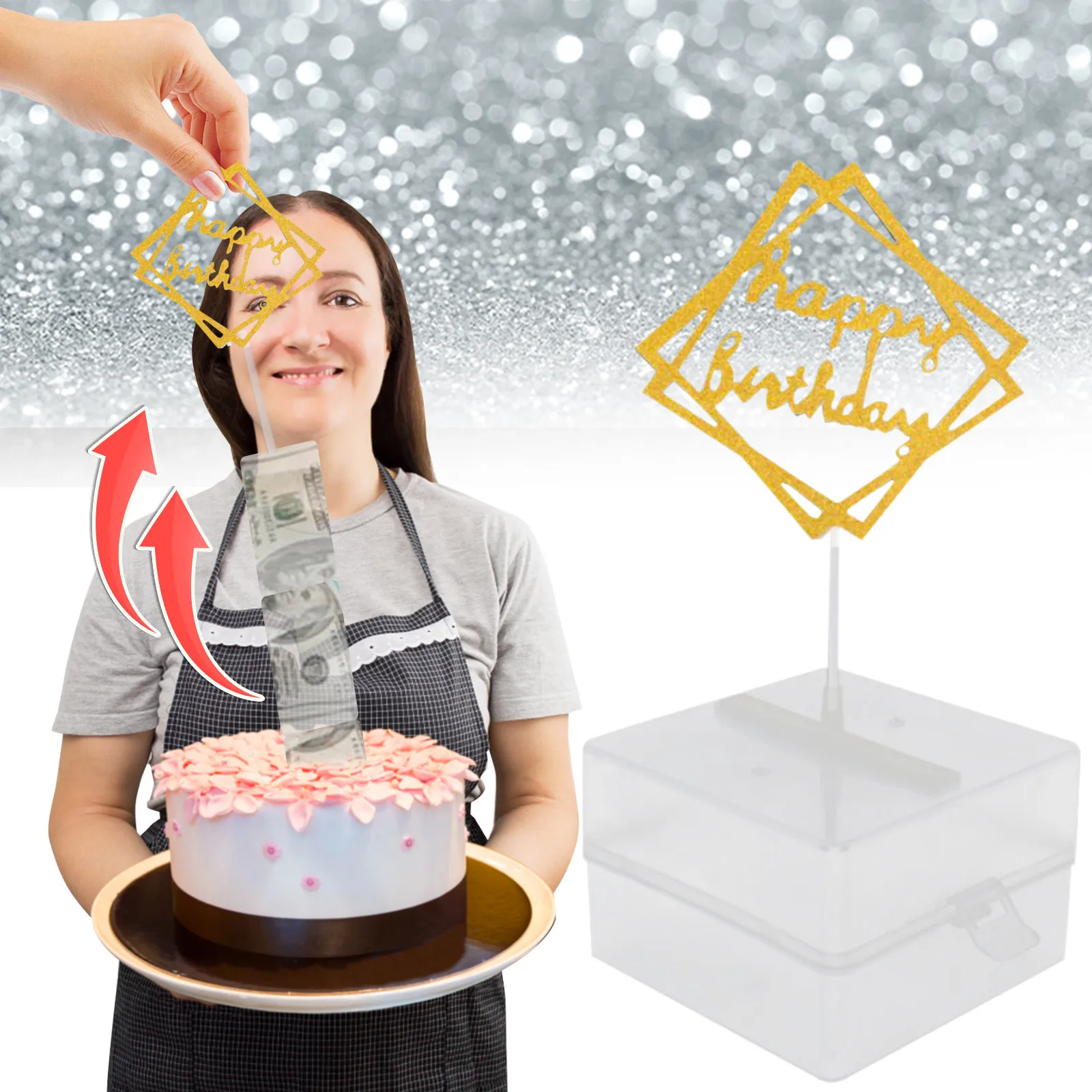 Top 31+ imagen pastel sorpresa con dinero para hombre Abzlocal.mx