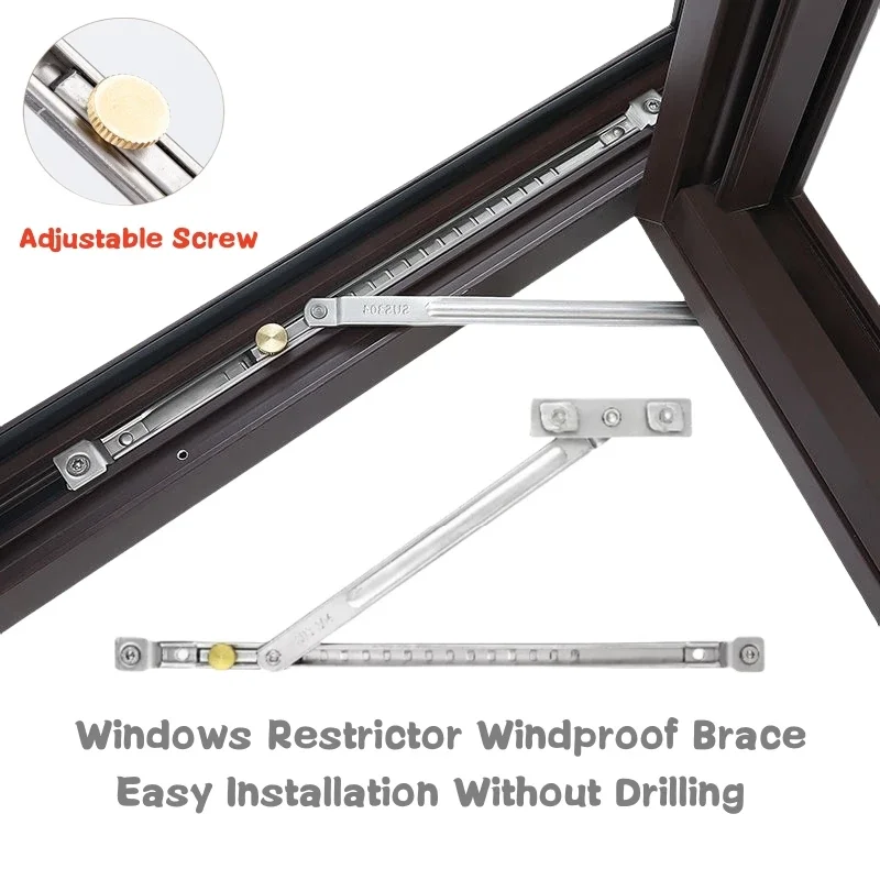 Upgrade Punch-Free Windows Restrictor para Crianças, Safety