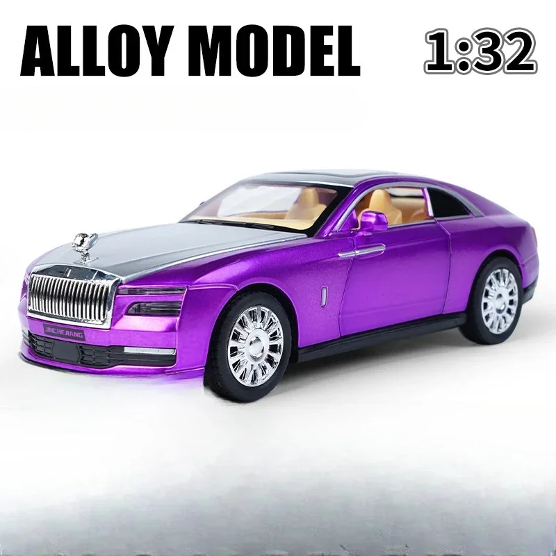 1:32 Rolls Royce Spectre Simualtion Alloy Car Model Casting Metal - Picture 17 of 63