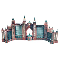 Love Spell full metal DIY building Jigsaw model 3D mini stereo Mosaic color Atlantis Hotel 1