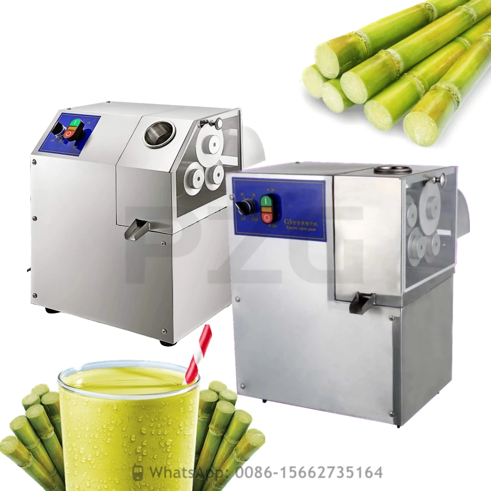 

Automatic 4 Rolls Sugarcane Juicer Machine 75% Juice Yield Sugar Cane Juice Extractor Commercial