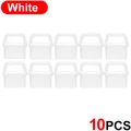 10Pcs White