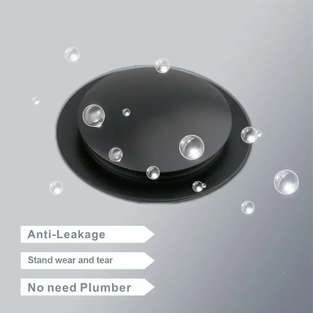 Drain Stopper 70mm Bathtub Drain Stopper Bathroom Replacement Tub Sink Waste Pop Up Plug Bathtub Accessories 1pcs, drain stopper,basin drain stopper,silicone drain stopper