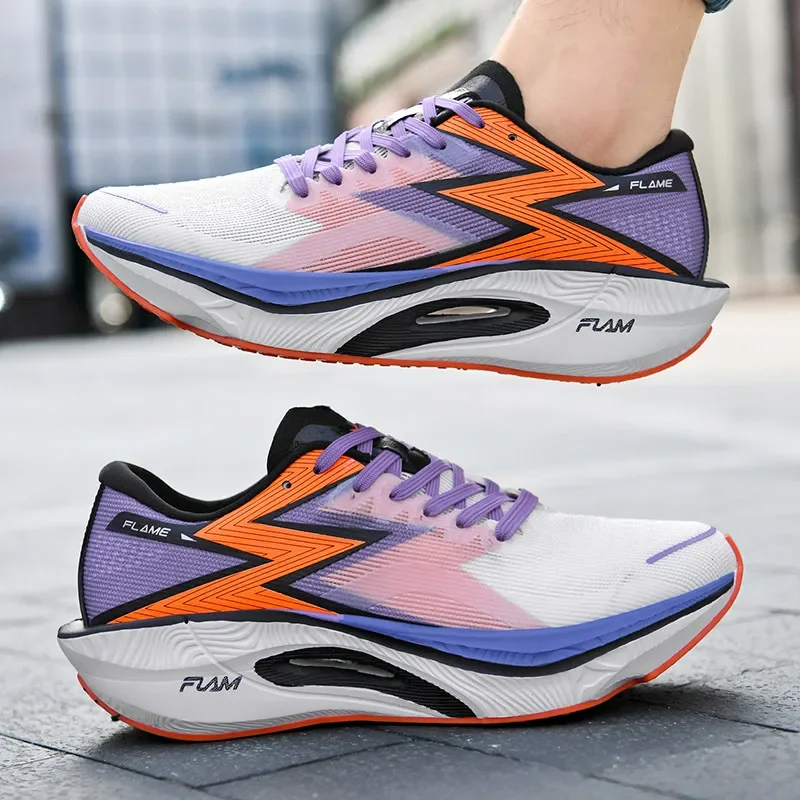 Men Lightweight Running Sneakers Tennis Trainers Durable Shock Absorbing Walking Casual Shoes