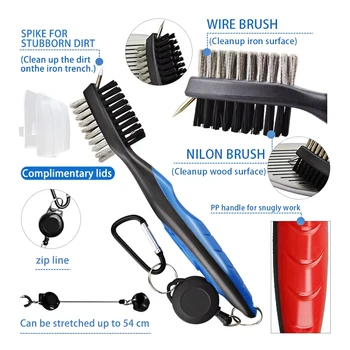 Golf Club Brush Groove Cleaner 1