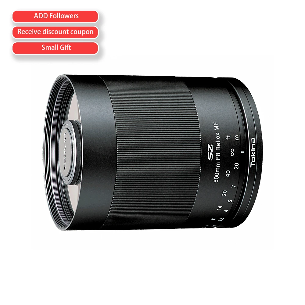 Tokina Sz 500 F8 Reflex Mf Lente Pieghevole Manuale Messa A Fuoco Fissa Micro Singolo Telaio Completo Adatto Per Canon Nikon Sony Fuji Mount
