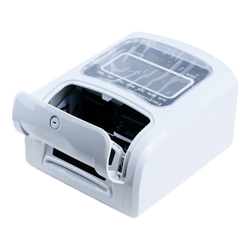 รูปสินค้า เครื่องบันทึกเวลาเข้าออกอัจฉริยะ รองรับไฟฟ้า 100-240V