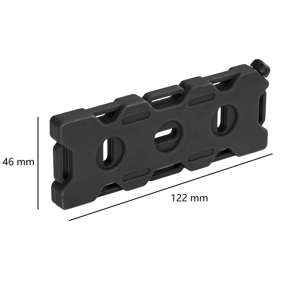 휴대용 미니 연료 탱크 RC 자동차 액세서리 플라스틱 1/10 RC 크롤러 TRX4 TRX6용