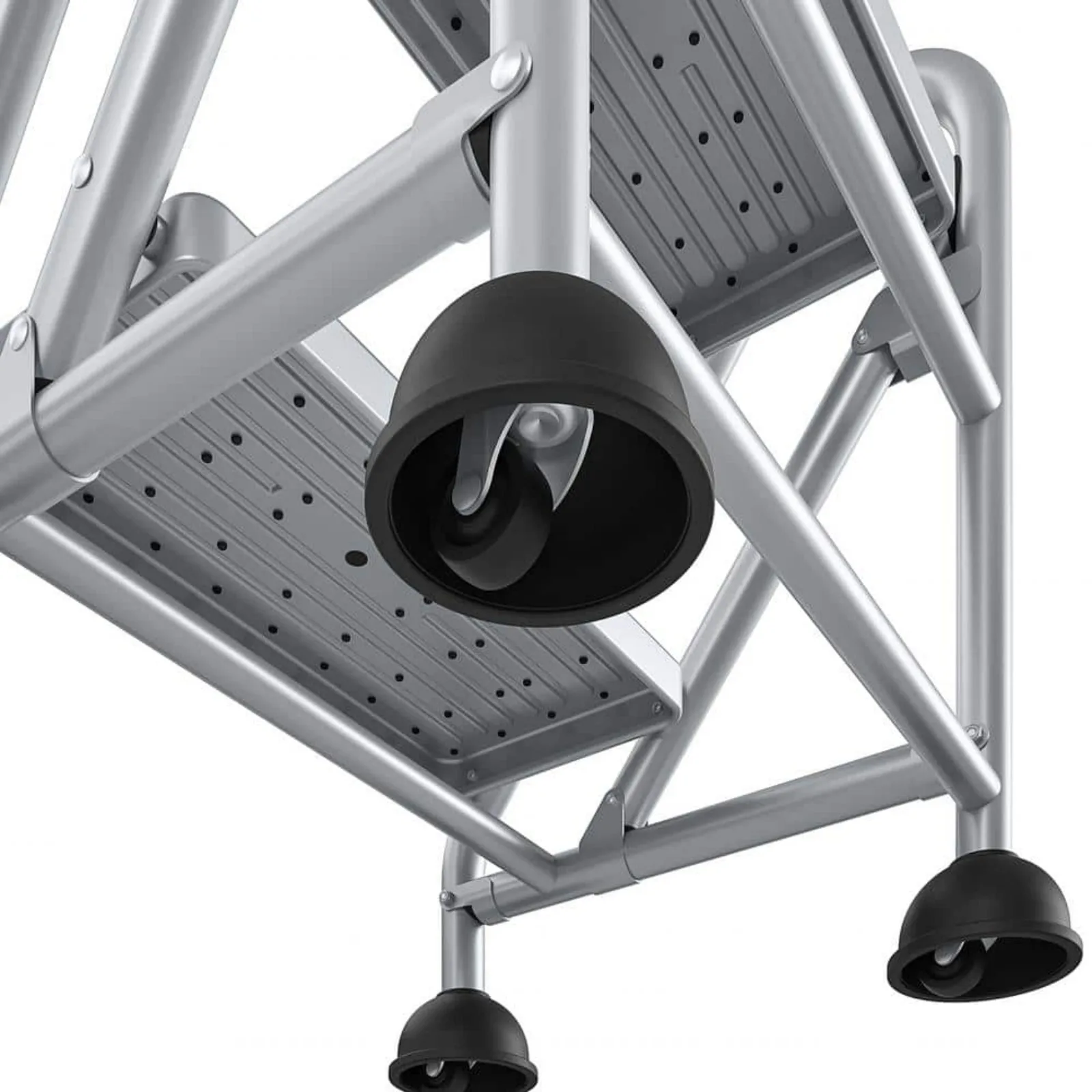 US 2-Step Rolling Steel Step Ladder 4