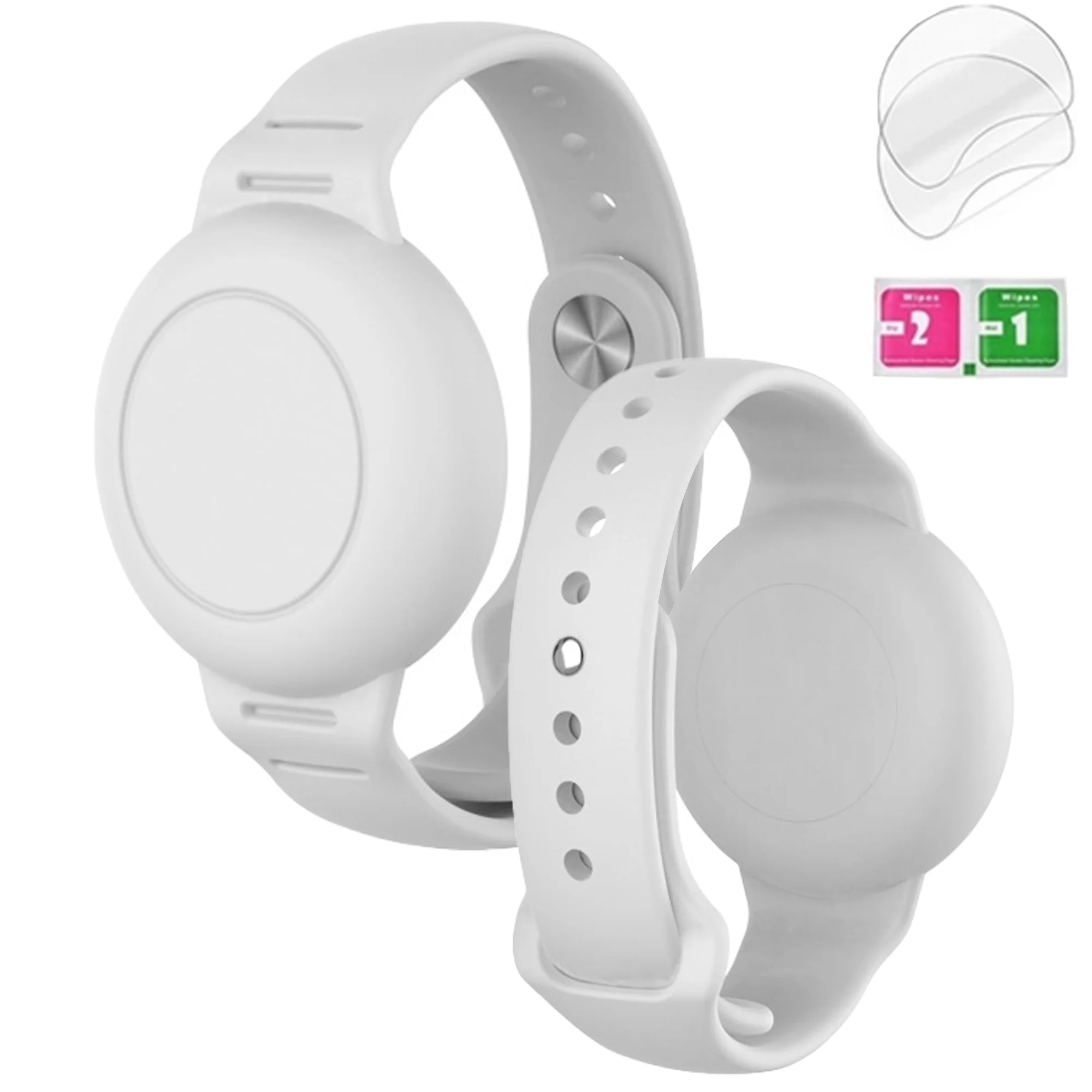 Silicone Anti-Removal Airtag Holder - Secure, Hidden Design for Kids, Pets, and Luggage