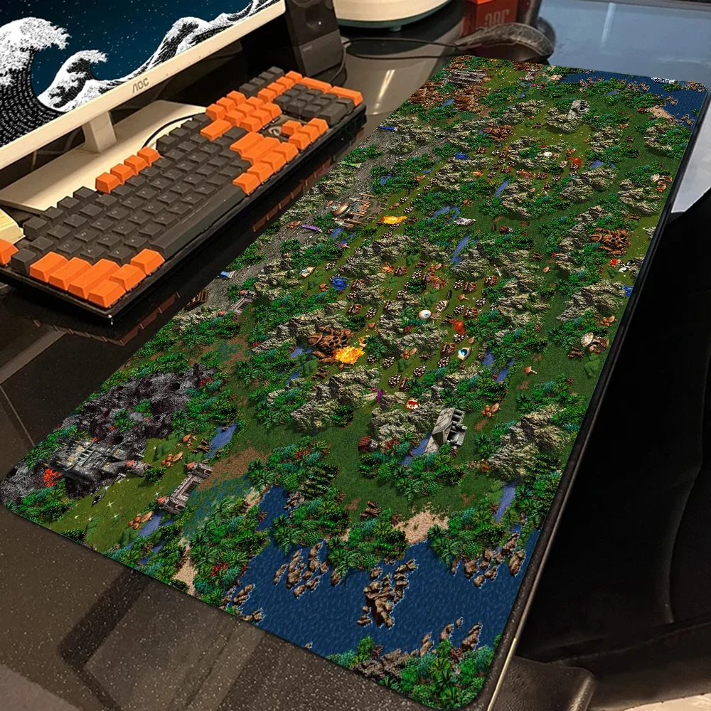 Hd H-Heroes Of Might E M Magic 3 Mousepad Con Pad Accessori Da Gioco Prime Gaming Xxl Tappetino Imbottito Per Tastiera