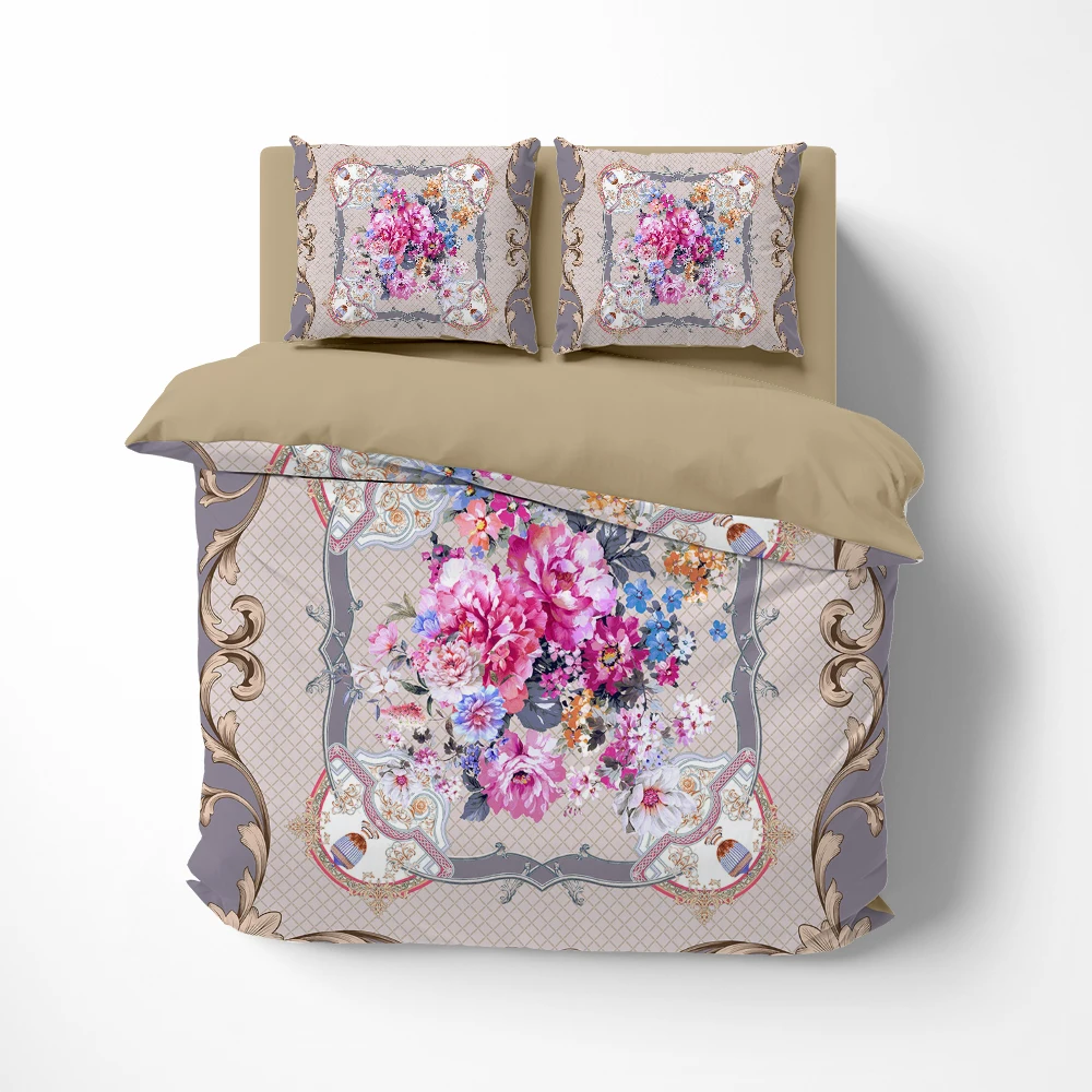 

Bedding set Linens euro twin queen king single bed linen Quilt/Duvet cover set 2bedrooms Bed set for home textile oil grid