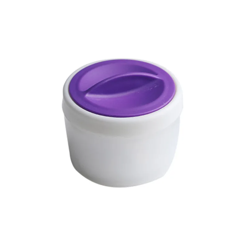 Anti Stick Powder Puff Flip Cake Cookie Flip Candy Paste Powder Spreading Flour Corn Starch Puff Storage Case Baking Tools