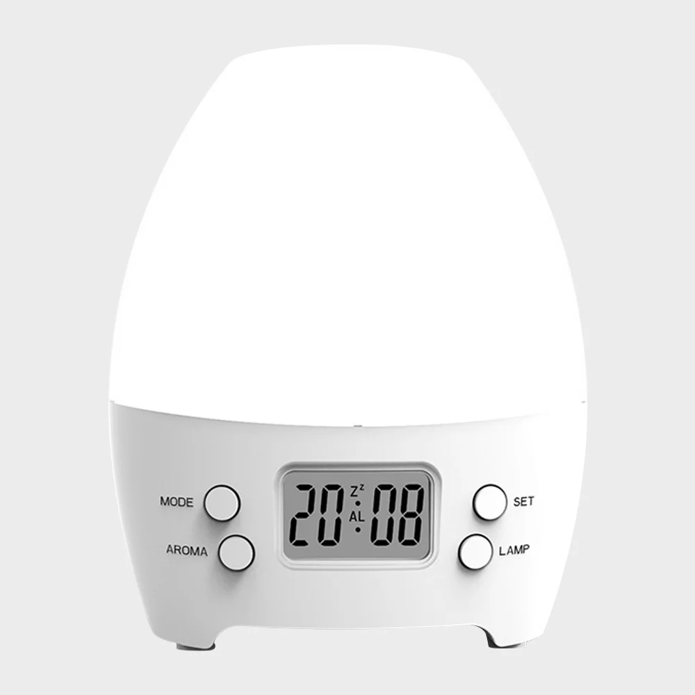 HOT 3-in-1 Alarm Clock Aromatherapy Diffuser Colorful Night Light with LCD Display Screen for Adults Kids&rsquo; Bedroom Gift for kids
