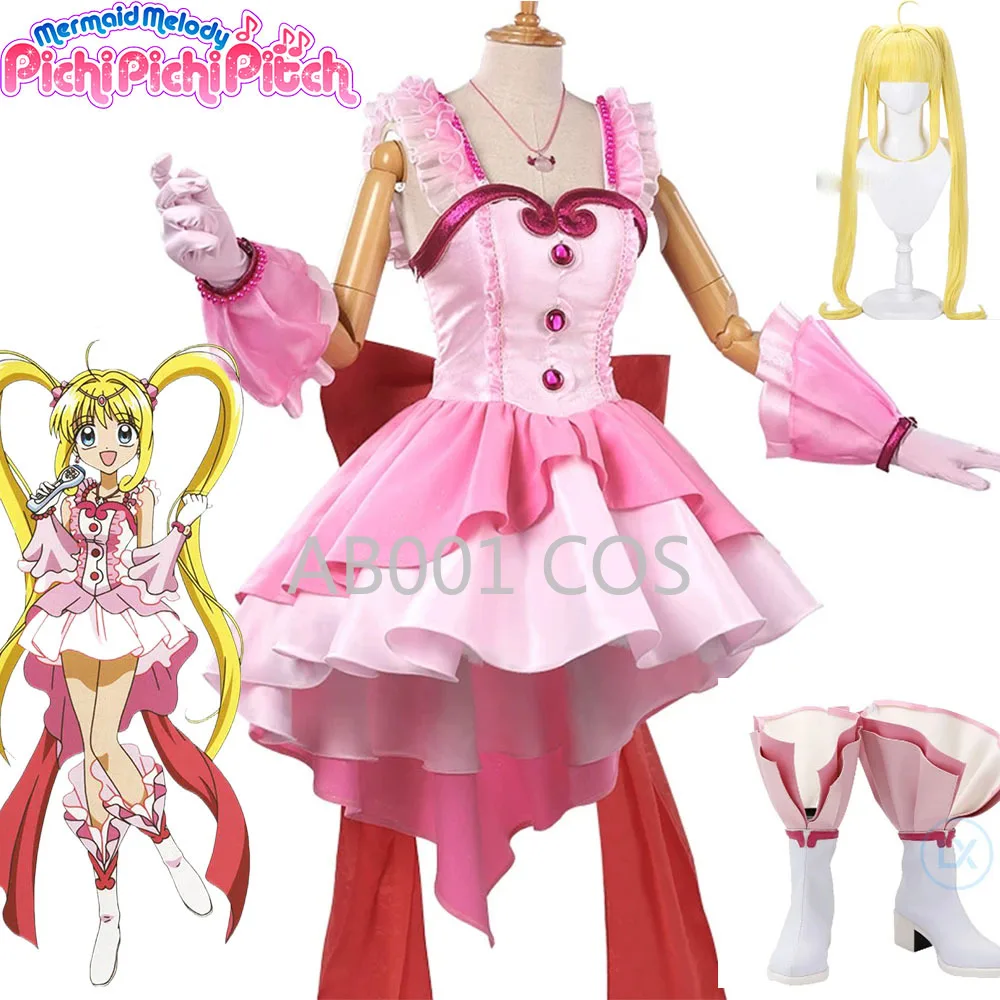 Anime Mermaid Melody Pichi Pichi Pitch Cosplay Nanami Luchia Costume Cosplay Uniforme Di Halloween Nanami Ruchia Party Lolita Women