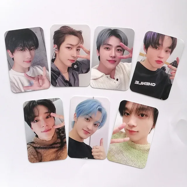 7 db/Beállított Kpop Nct Dream Candy Photocard Új Ablum Photo Print Pictures Képeslap Rajongóknak Ajándékok Lomo Kártya