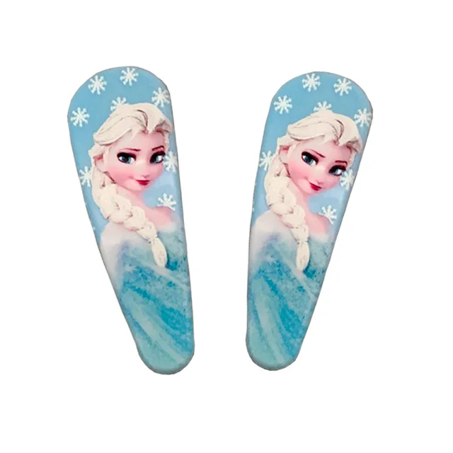 10PCS Princess Frozen Party Favor Clip Kids Happy Birthday Party Gift Girl Souvenir Cute Giveaway 2