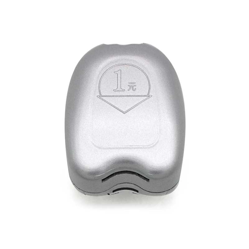 Supermarket shopping cart coin lock