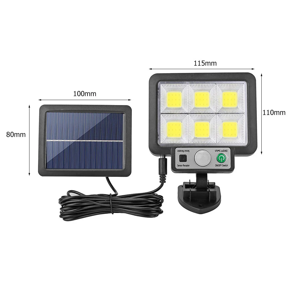 Solar Powered Motion Sensor Outdoor LED Light