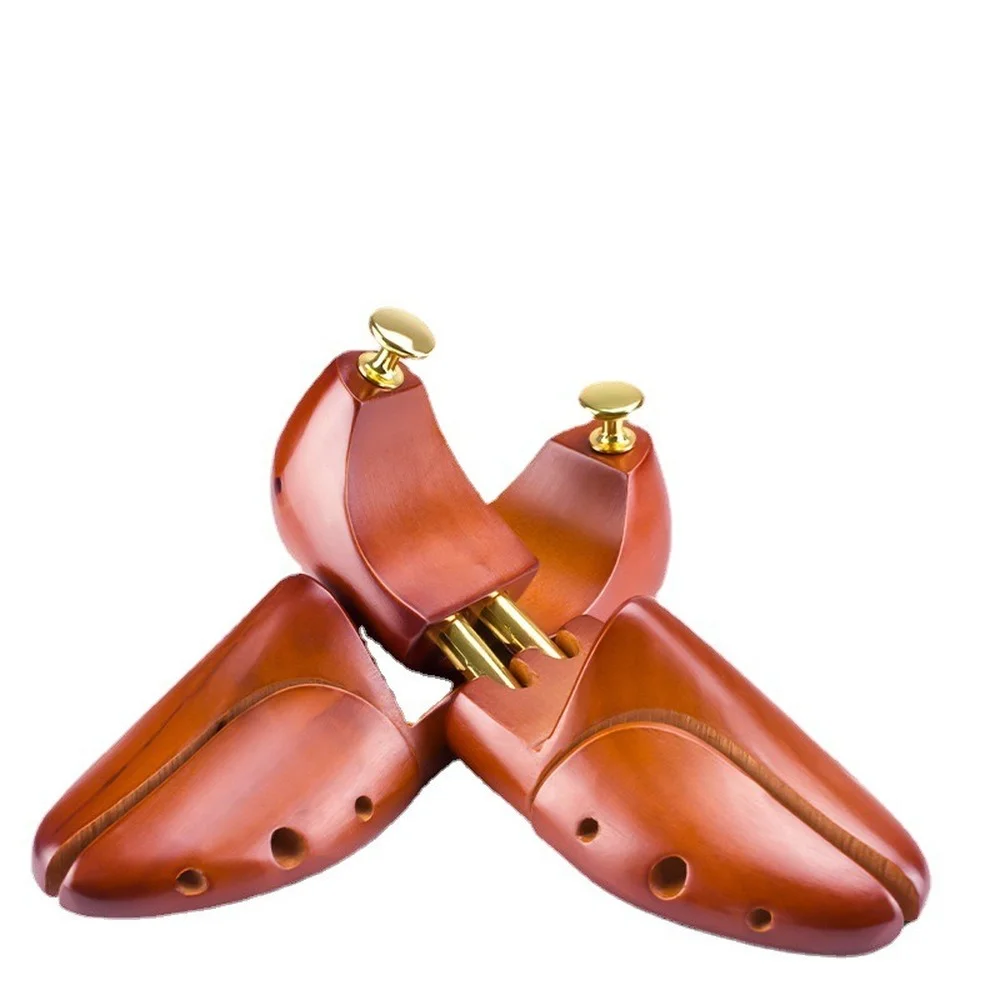 

1 Pair Adjustable Shoe Trees Solid Wood Men's Shoe Support Knob Shoe Shaping Women's Shoe's Care Stretcher Shaper
