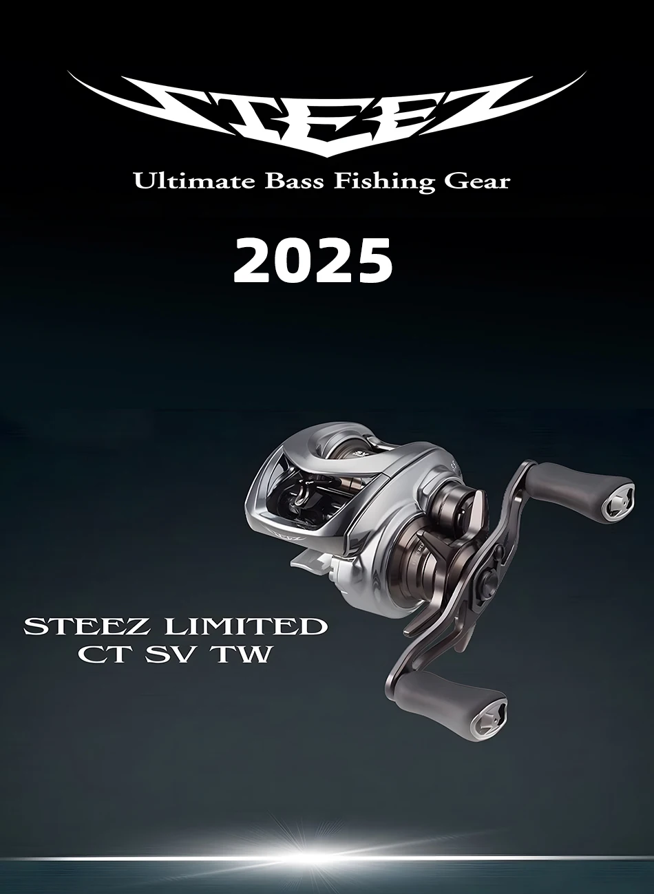 2025 DAIWA STEEZ LTD CT SV TW Baitcasting Fishing Reel Gear