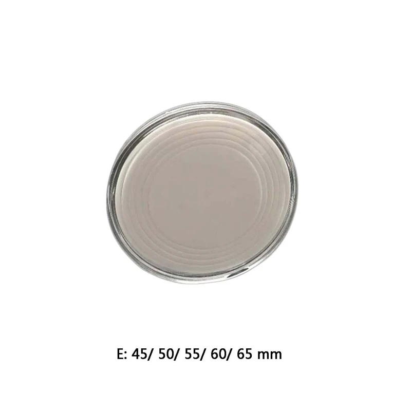 

10 шт. прозрачный круглый 70 мм прямой герметичный держатель для монет в капсулах для хранения дисплея, Прямая поставка