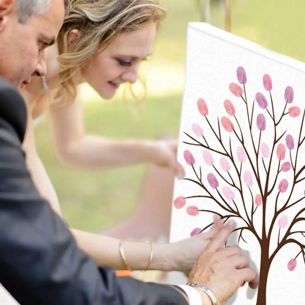 Wedding Guest Book Creative Funny Wedding Birthday Party Sign in Canvas