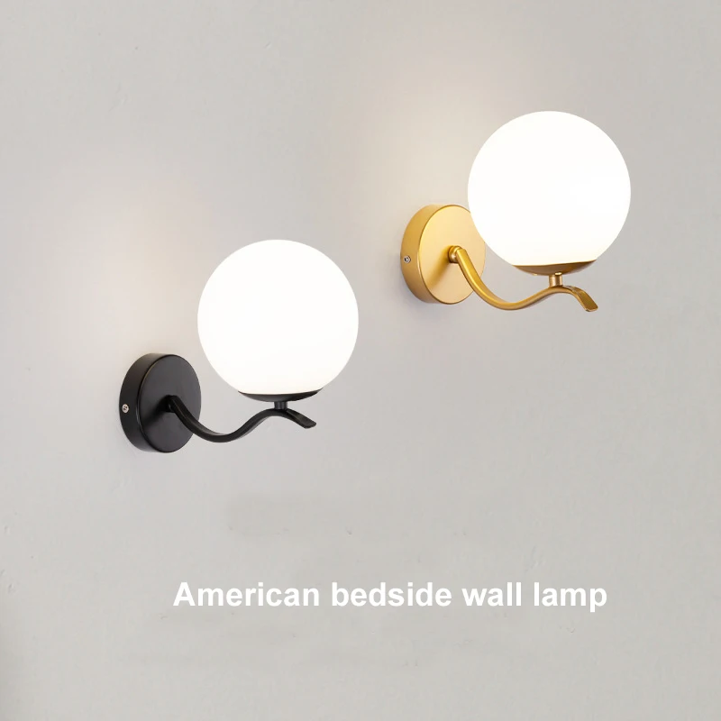 

Bedside Wall Lamp, Bedroom, Minimalist Modern Designer, Living Room, Background Wall, Light Luxury Staircase, Hallway Wall Lamp