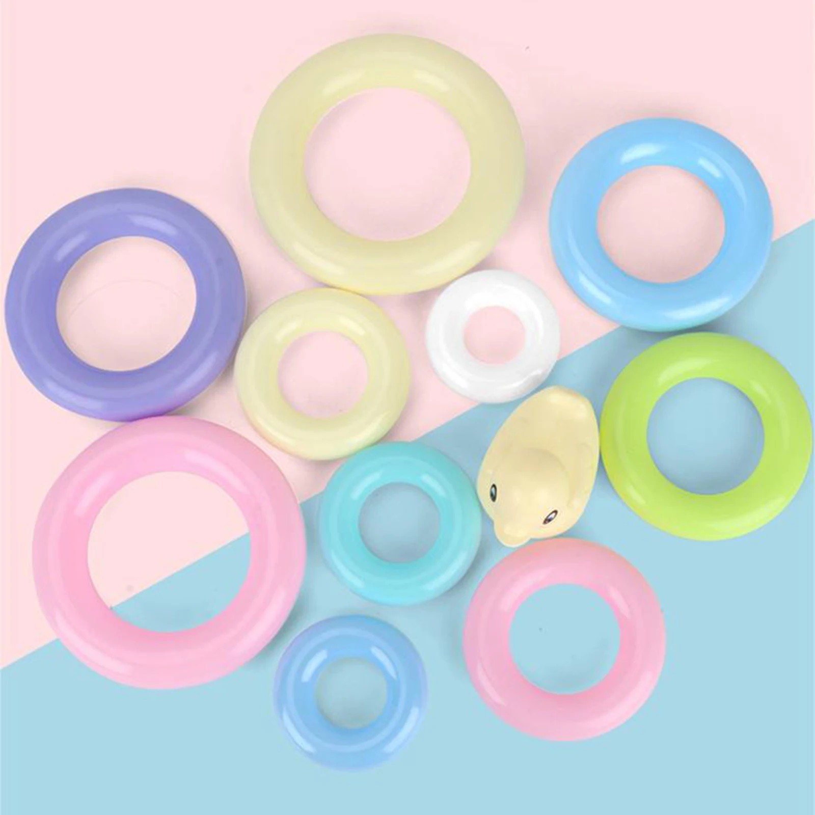 Montessori Rainbow Stacking Rings Toys Fun Activity Stack Up Stacker Early Childhood Education Puzzle Baby Toddler Toys