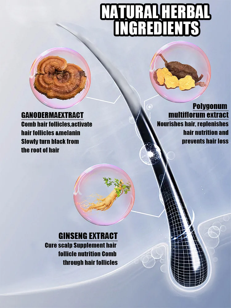 Gray Hair Killer Remove Gray Hair and Restore Original Color in 7 Days! hair color restorer