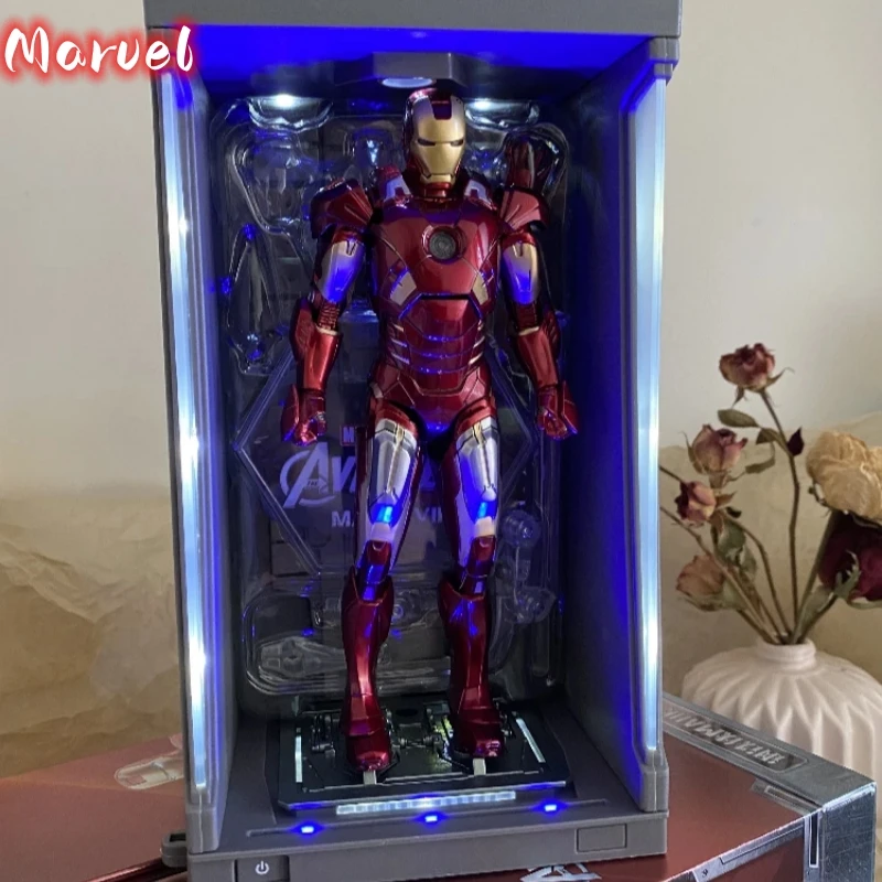 

Original Genuine Marvel Iron Man Toys Mk1 Mk2 Mk3 Mk4 Mk5 Mk6 Mk7 Action Figures The Avenger Gift Boxed Model Electric Kids Toys