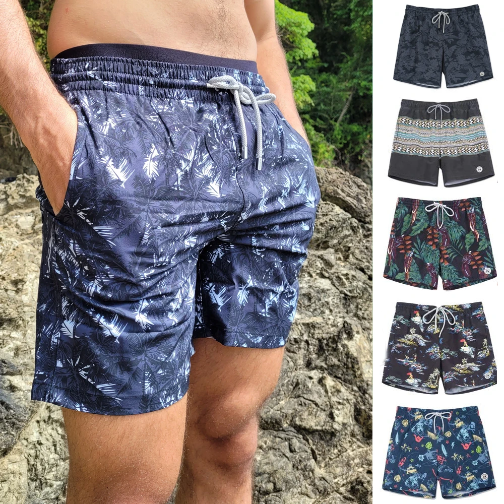 SURFCUZ Mens Quick Dry Swim Trunks Printed Beach Board Shorts with Mesh Lining Swimwear  Bathing Suits Swimming Shorts for Men surfcuz mens quick dry swim trunks printed beach board shorts with mesh lining swimwear bathing suits swimming shorts for men