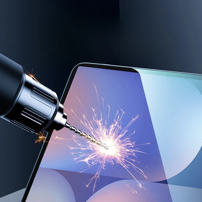 Clear Tempered Glass Screen Protector for Large Tablets - Full Coverage